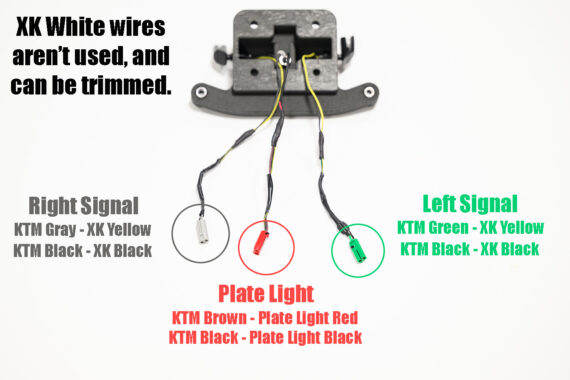 GJH_3389 copy 2022+ KTM RC 390 Fender Eliminator & XK Glow LED Turnsignals