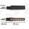 TST SEQUENTIAL SMOKED LED POD TURN SIGNALS