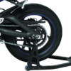 BIKEMASTER MOTORCYCLE ALUMINUM REAR STAND - BLACK