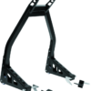 BIKEMASTER MOTORCYCLE ALUMINUM REAR STAND - BLACK