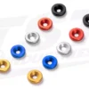 TST ANODIZED LICENSE PLATE MOUNTING HARDWARE - 5 COLOR OPTIONS - (AW-)
