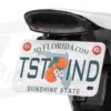 TST ANODIZED LICENSE PLATE MOUNTING HARDWARE - 5 COLOR OPTIONS - (AW-)