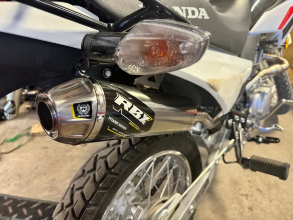 HONDA XR150 FULL STAINLESS EXHAUST SYSTEM V2