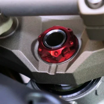 Pro Bolt Aluminum Flanged Top Yoke Nut (7 COLOR OPTIONS)