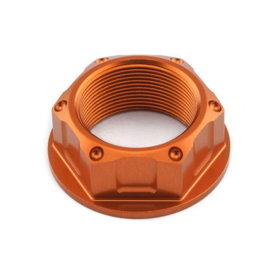 Pro Bolt Aluminum Flanged Top Yoke Nut (7 COLOR OPTIONS)