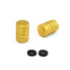 Pro Bolt Aluminum Valve Dust Cap Pack -(7 COLOR OPTIONS)