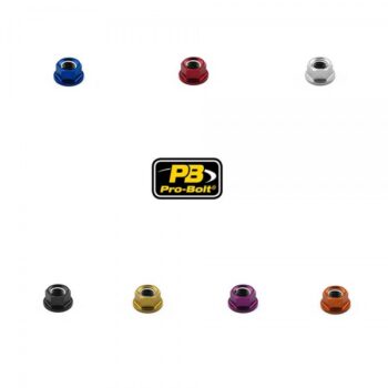 Pro Bolt Aluminum Sprocket Nuts 8MM (7 COLOR OPTIONS)