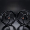 Over Racing GP-V Forged Alum Wheels - Black Color - Kawasaki Z125