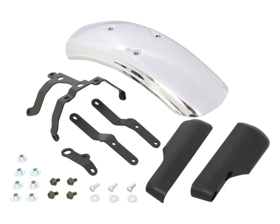 KITACO LOWERED FRONT FENDER KIT - HONDA DAX (CHROME OR BLACK FENDER) *PRE ORDER*