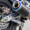 OVER RACING (2 INCH LONGER) EXTENDED SWING ARM W/ BRACE - 22+ Honda GROM (52-223-221)