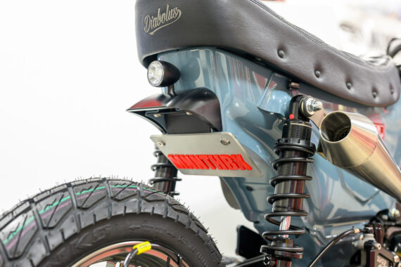 MNNTHBX Honda Dax 125 Billet Rear Fender with Brake Light & Turn Signal Complete Kit