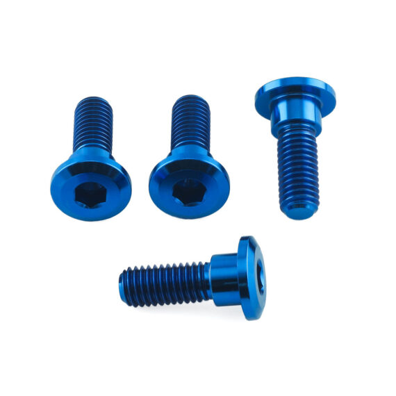 Pro Bolt - Titanium FRONT or REAR Brake Rotor Bolt Kit- Honda Grom - (4 COLOR OPTIONS)
