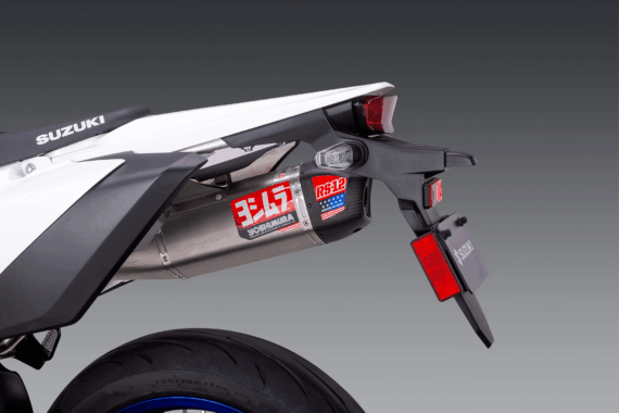 2025+ Suzuki DR-Z400 S/SM - RS-12 STAINLESS Full Exhaust, W/ STAINLESS MUFFLER by Yoshimura