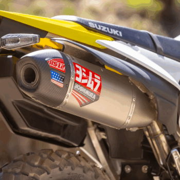 Suzuki  DR-Z4 S/SM 2025 RS-12 STAINLESS SLIP-ON, W/ STAINLESS MUFFLER by Yoshimura