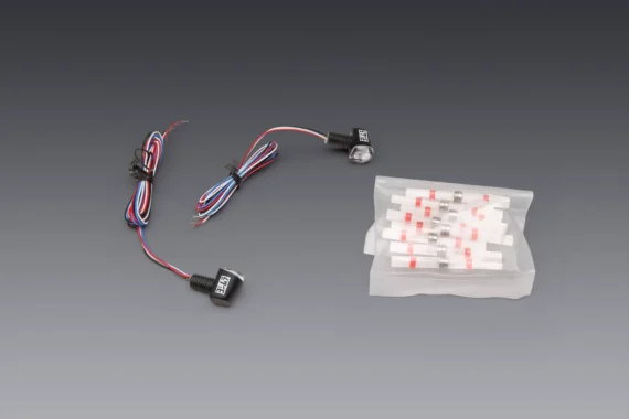 YOSHIMURA FRONT MICRO TURN SIGNAL KIT - SUZUKI DRZ400 S/SM