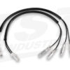 TST LED FRONT FLUSHMOUNT TURN SIGNALS - SUZUKI DR-Z400 S/SM (FLH08-1)(CVS03-1)
