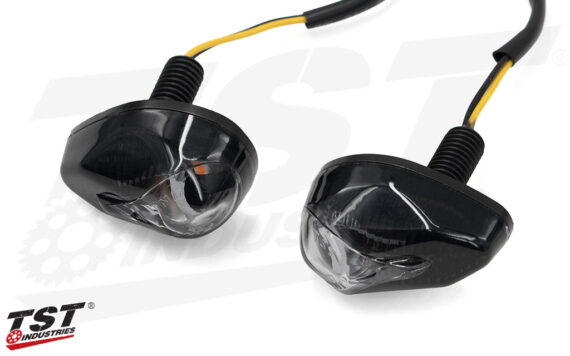 TST LED FRONT FLUSHMOUNT TURN SIGNALS - SUZUKI DR-Z400 S/SM (FLH08-1)(CVS03-1)
