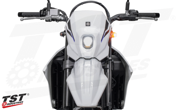 TST LED FRONT FLUSHMOUNT TURN SIGNALS - SUZUKI DR-Z400 S/SM (FLH08-1)(CVS03-1)