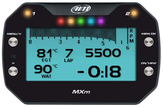 AiM MXm Compact Data logger Dash
