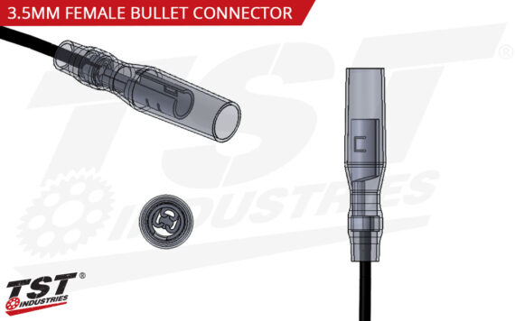 TST TURN SIGNAL PLUG ADAPTER -KAWASAKI Z125 (CVK01)