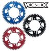 Vortex 420 Aluminum Sprockets for 2014-2021 Honda Grom/Monkey 125 (4 COLOR OPTIONS)