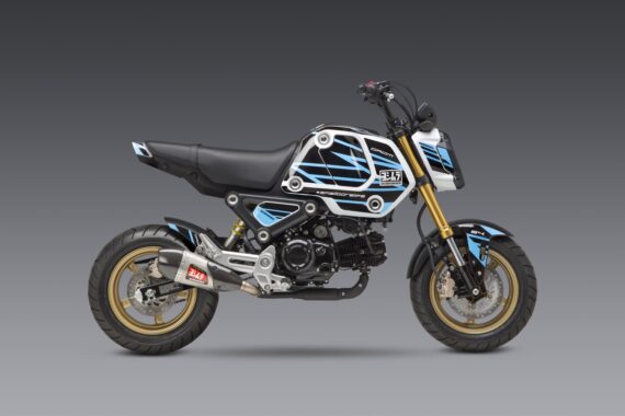Yoshimura Graphics Kit - "EDG Blue" - Honda Grom 2022+