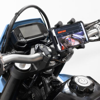 MNNTHBX Top Bar Clamp with Ramball mount for Phone or Camera Mount - 2025+ Suzuki DRZ4SM