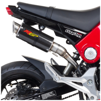 HOTBODIES MGP EXHAUST SLIP-ON w/ CARBON FIBER MUFFLER
