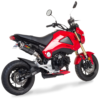 HOTBODIES MGP EXHAUST SLIP-ON w/ CARBON FIBER MUFFLER for 2014-2015 Honda Grom