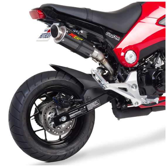 HOTBODIES MGP EXHAUST SLIP-ON w/ CARBON FIBER MUFFLER for 2014-2015 Honda Grom