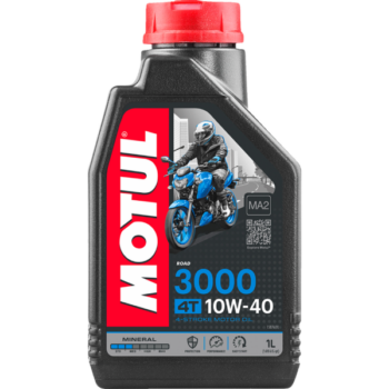 MOTUL 3000 NON-SYTHETIC 4T Engine Oil - 10W-40 - 1 liter